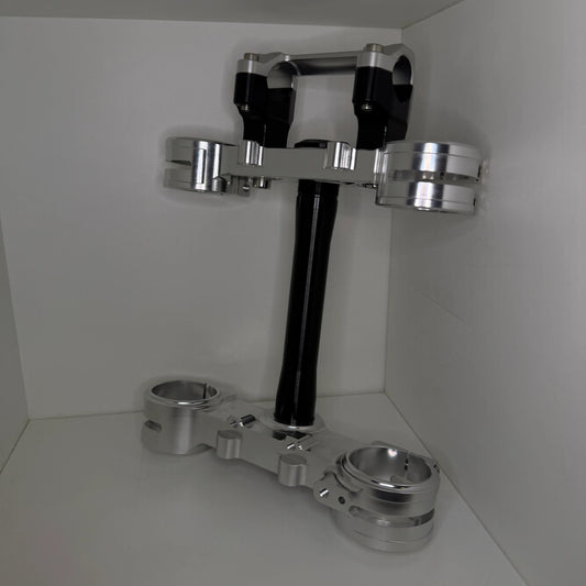 Chrome Ultra Bee Triple Clamp